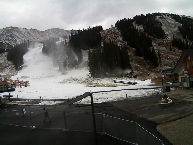 Photo from Arapahoe Basin's webcam