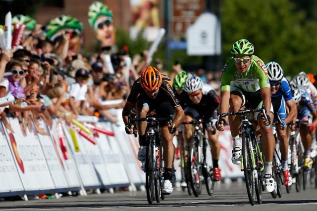 Throughout stage 3 of the USA Pro Challenge on August 21, 2013 - Sprint to the finish in Steamboat Springs, Colorado. (Chris Graythen/Getty Pictures)