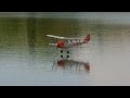 Tiger Moth water skiing at Armistice in Cambridge