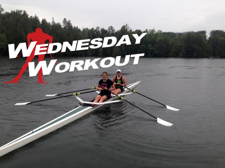 CGRP skier Heather Mooney gets out on the water with her sister, Brooke, as element of her cross instruction plan.