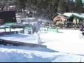 Advanced Snow Skiing Tricks : Rail Pop Switch Snow Ski Trick