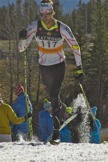 Lenny Valjas during the Frozen Thunder traditional sprint on Oct. 24 in Canmore, Alberta, in which he placed eighth. &quotI've had a enormous instruction load this fall and was feeling fairly tired in Canmore for the Frozen Thunder races,&quot he wrote in an e-mail after Saturday's FIS classic sprint in Gallivare. &quotI felt sturdy nowadays in the race, like my outdated quickly self.&quot (Photograph: Angus Cockney)