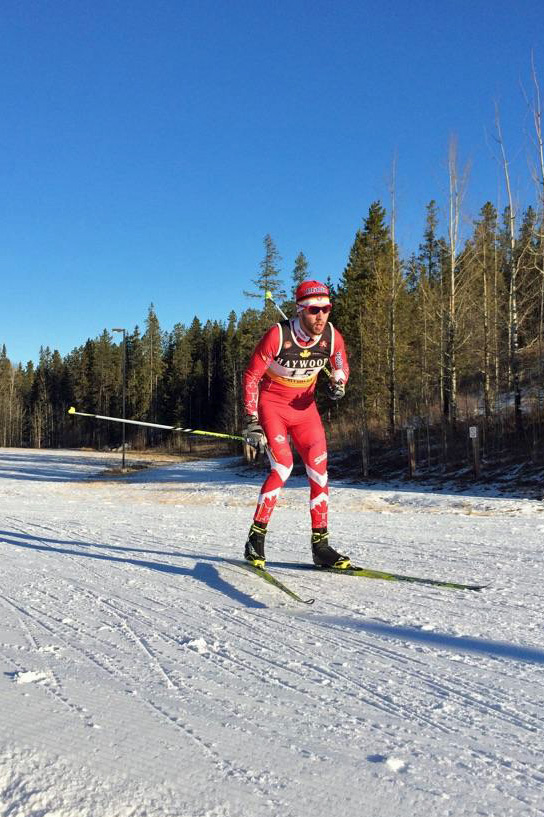 Graeme Killick skating to victory. Photo: Cross Country Canada.