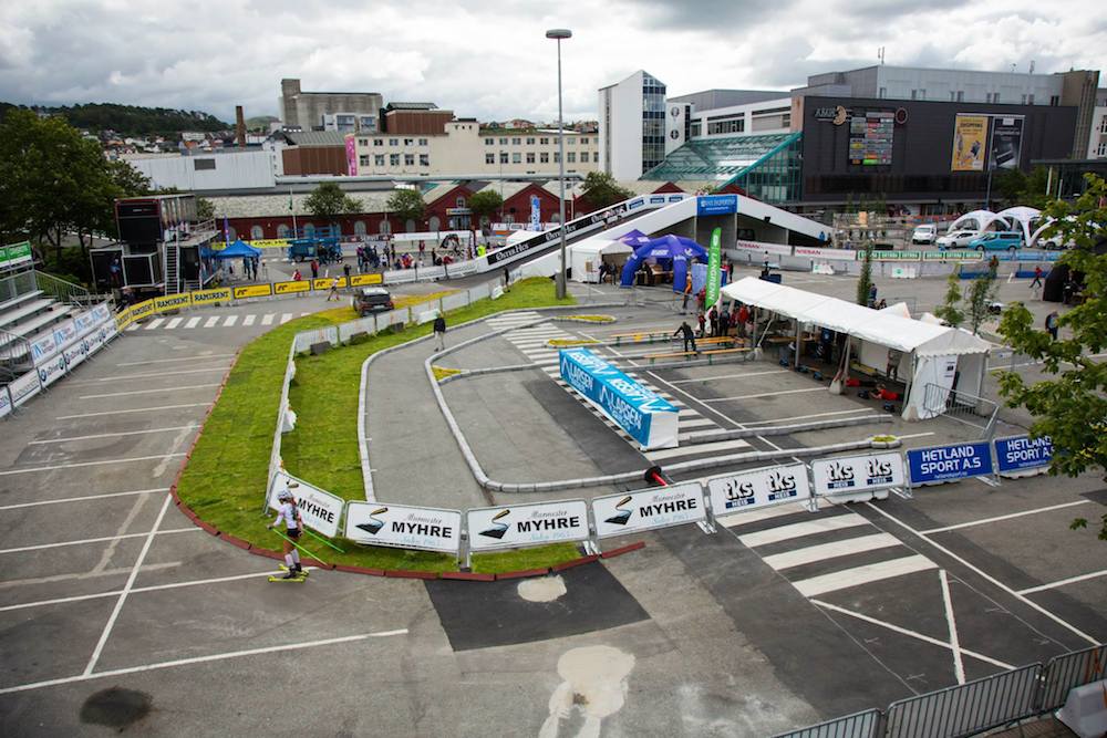 A portion of the race program in Sandnes. (Photograph: Jørgen Grav)
