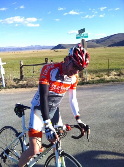 Taylor Fletcher during a Wednesday Night Worlds ride on Democrat Ally in Kamas, Utah, on April 30. (Courtesy photo)
