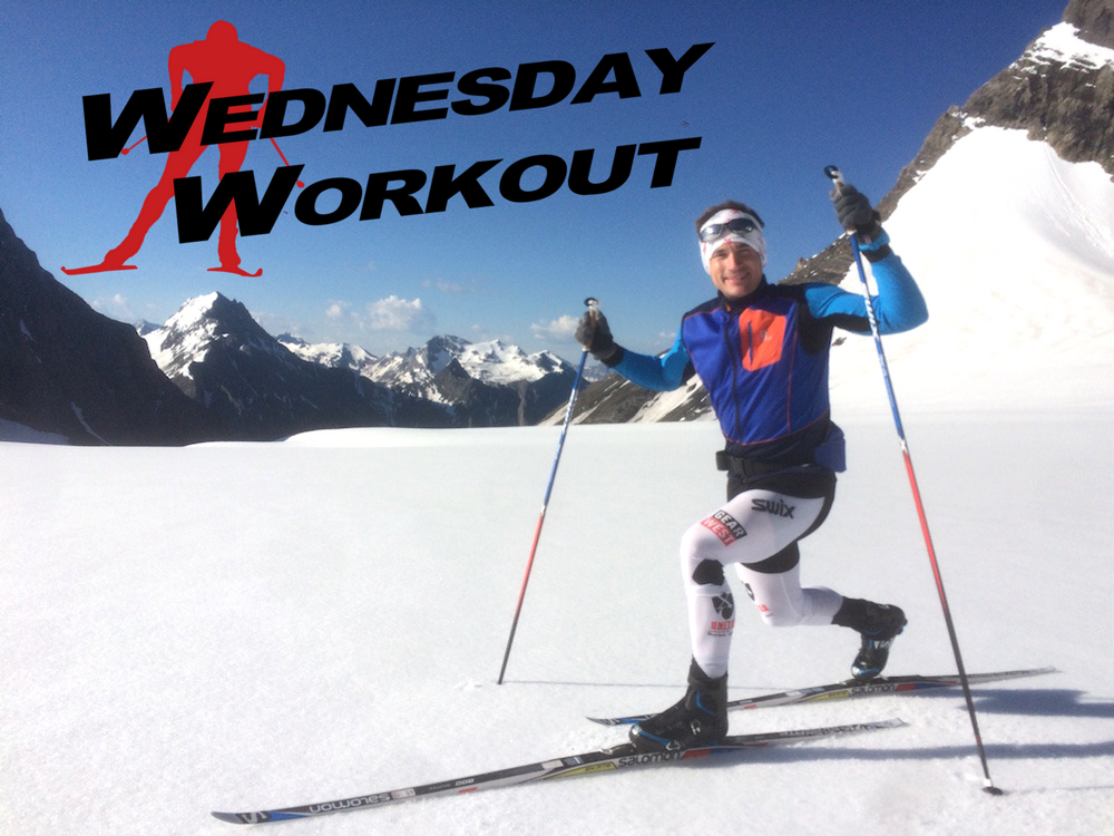 Matt Liebsch (Gear West/Salomon) skiing on Haig glacier near Canmore, Alberta, this past July. (Courtesy photo)