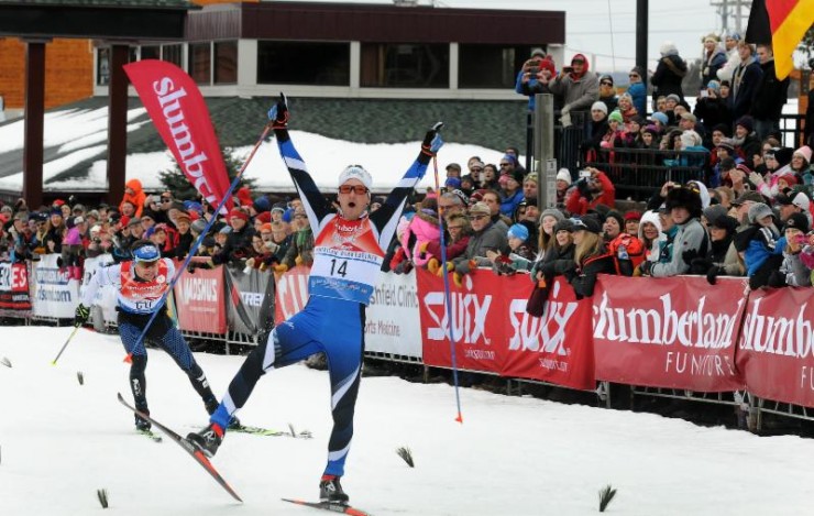 David Norris winning the American Birkebeiner (photo Paul Walsh) 