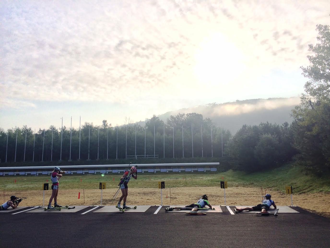 The see from the assortment at the North American Rollerski Cup race this summer season in Jericho, Vermont. (Photograph: Sam Dougherty)