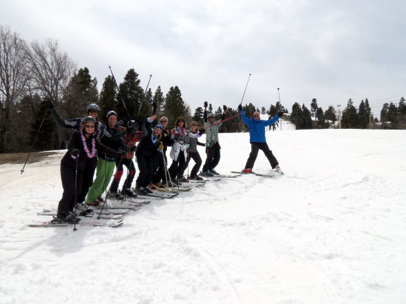 Closing Day Skiers