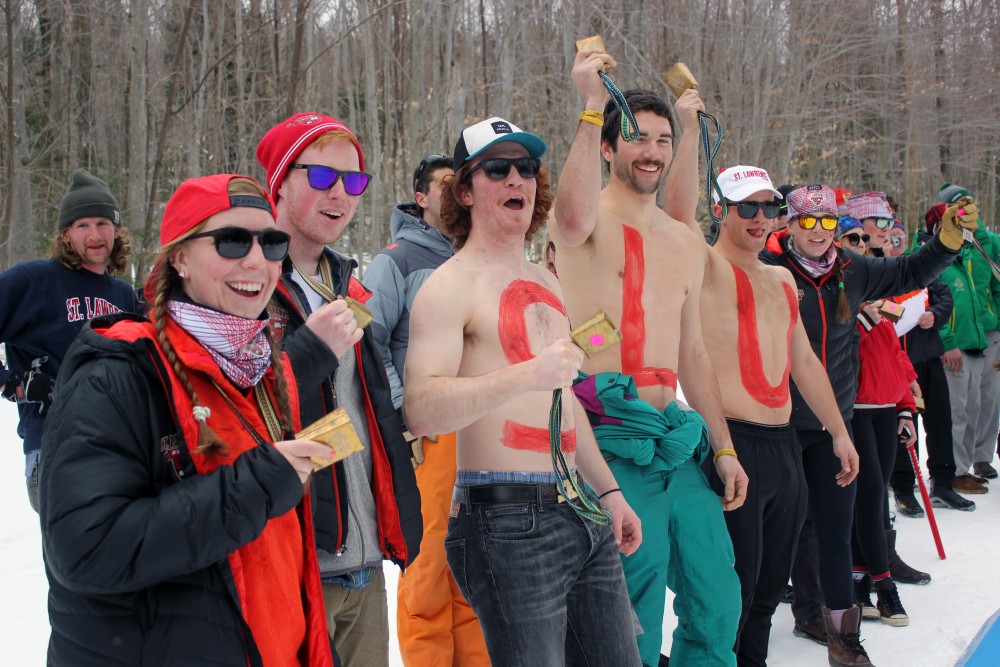 Supporters at the 2015 NCAA Championships. 